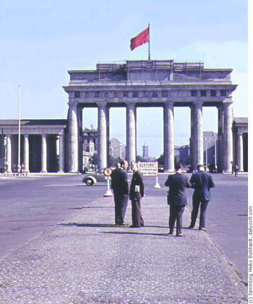 Berlin Brandenburger Tor 1950