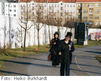 Backland Wall at Bornholmer Strasse, Berlin 2001