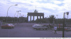 Berlin Wall Brandenburg Gate 1974